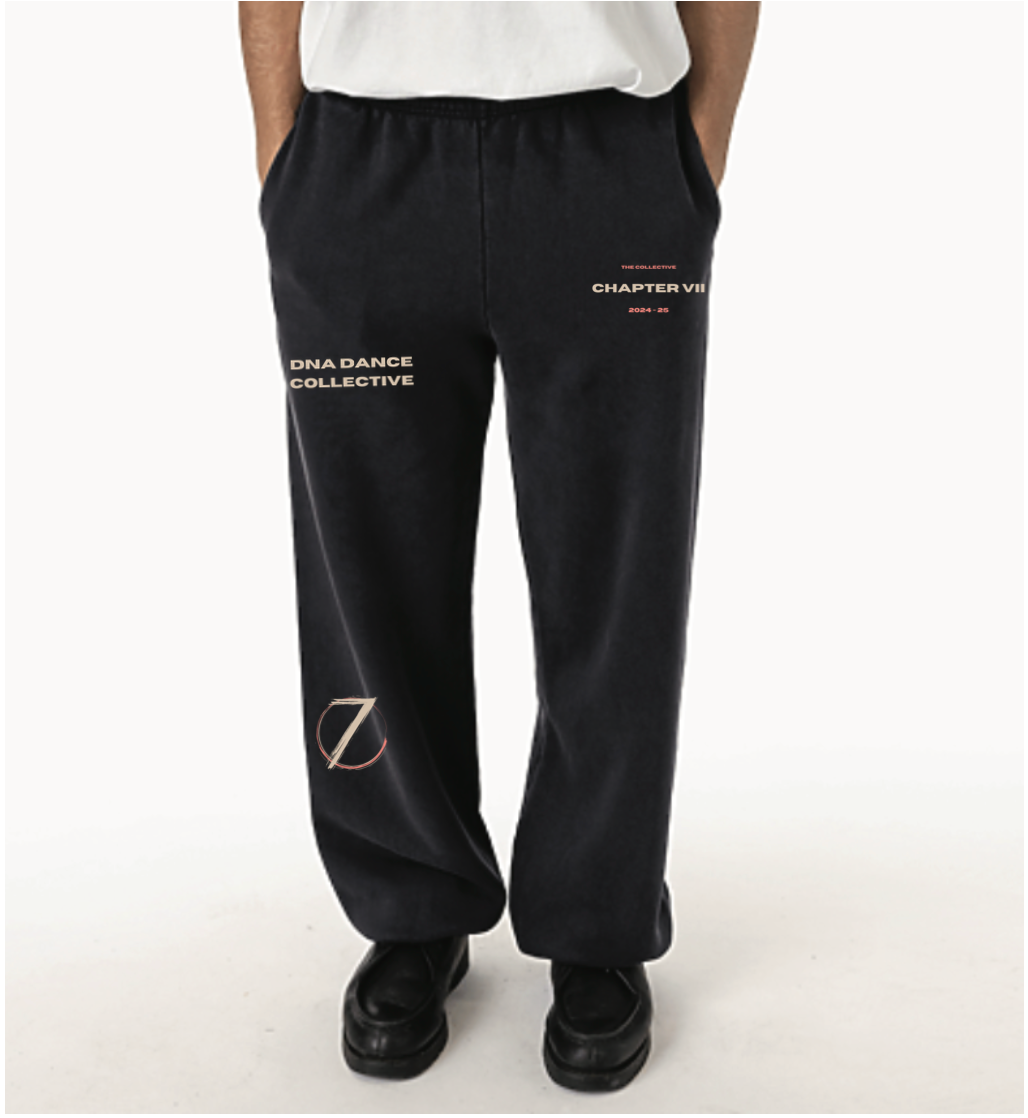 Adult DNA Chapter 7 Sweatpants - Black